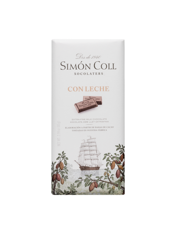 Chocolate con leche 85g Simon Coll