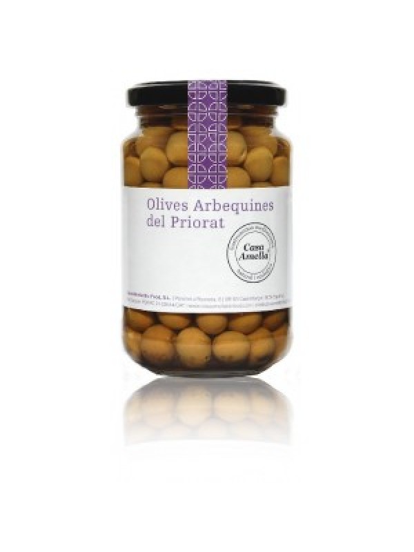 ACEITUNA ARBEQUINA 220 grs CASA AMELLA
