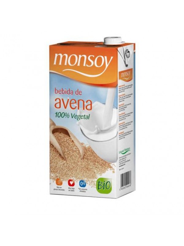 Bebida Avena BIO Monsoy, 1L
