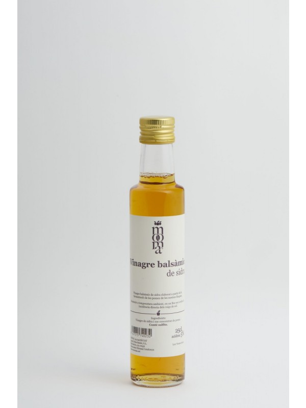 Vinagre balsámico de manzana 25cl Mooma