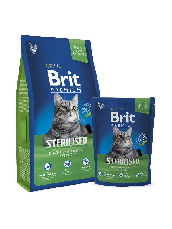 Brit premium esterilizado Pollo 8 kg