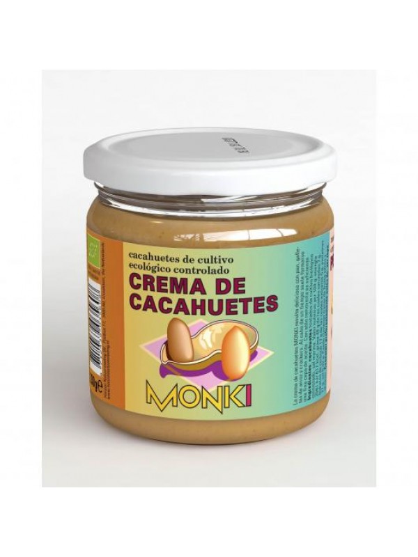 Crema de cachuete monki 330 grs