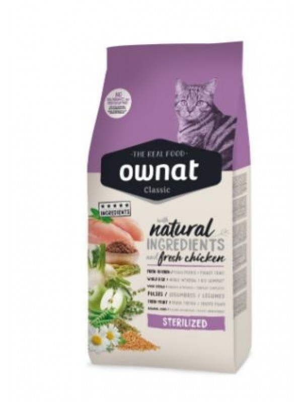 OWNAT CLASSIC STERILIZED (CAT) 15 kg