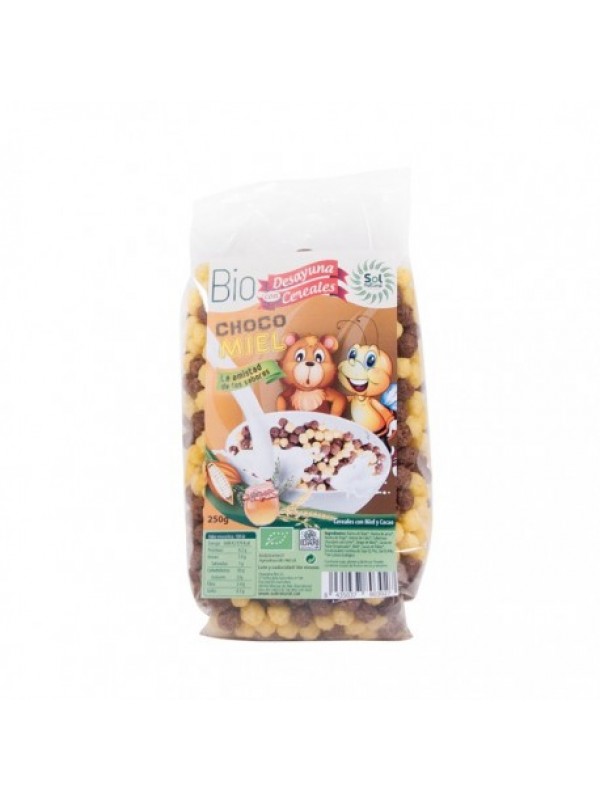 Bolas de chocolate y miel 250 grs Bio