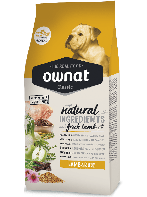 Ownat Classic Lamb & Rice 20 kg
