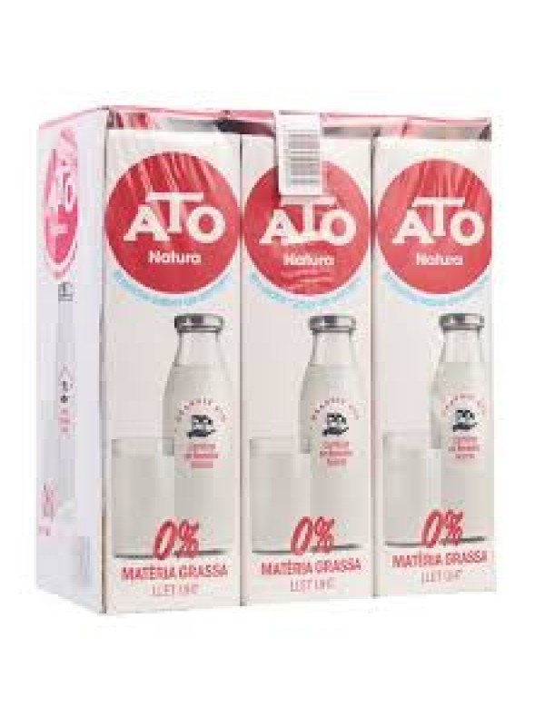 Leche descremada Ato pack 6