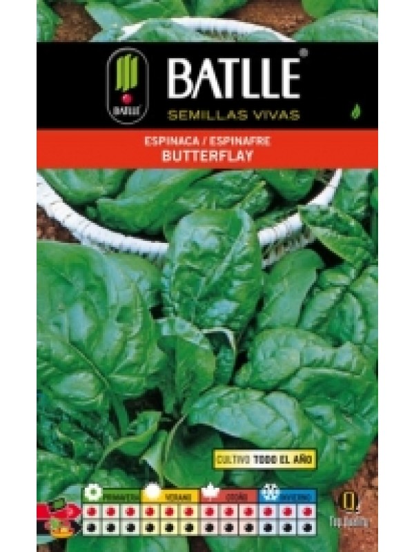 Semillas ESPINACA BUTTERFLAY 100 grs