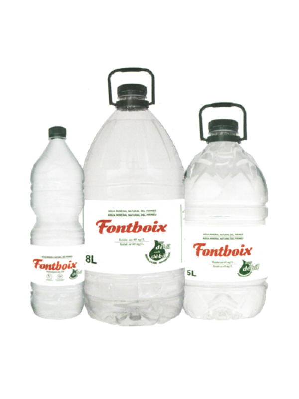Agua Font del Boix 1,5 lts pack 6 unidades