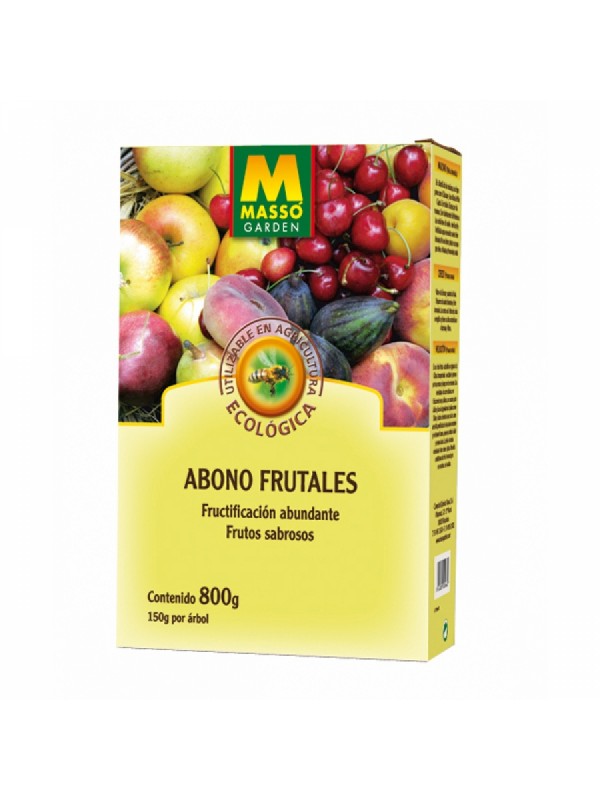 ABONO FRUTALES ECO 800 grs MASSO