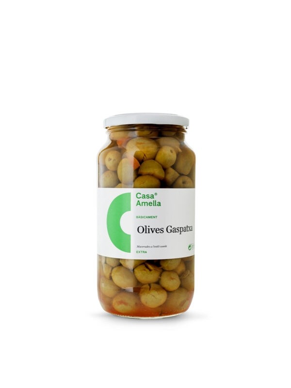 ACEITUNA GAZPACHA 600 grs CASA AMELLA