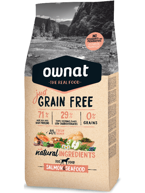 Ownat Grain Free Adult Salmon 14 kg