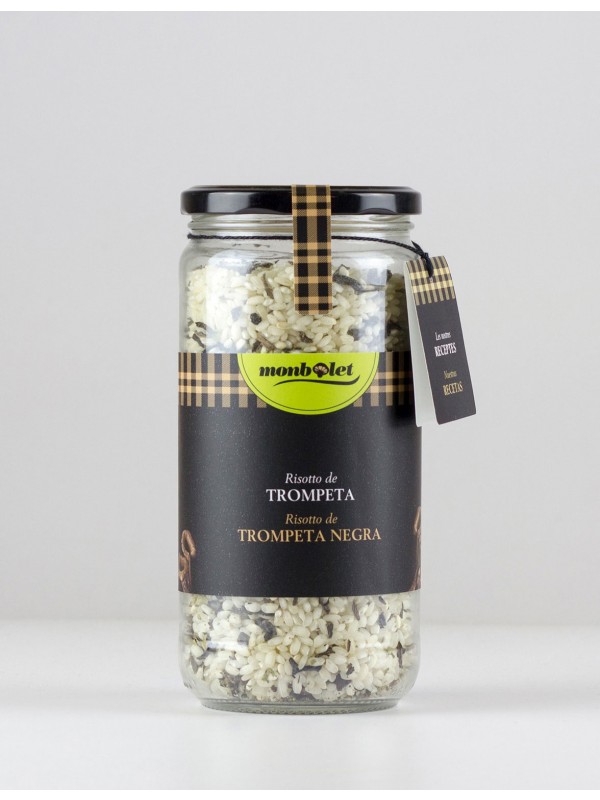 Risotto de Trompeta Negra 500 grs Monbolet