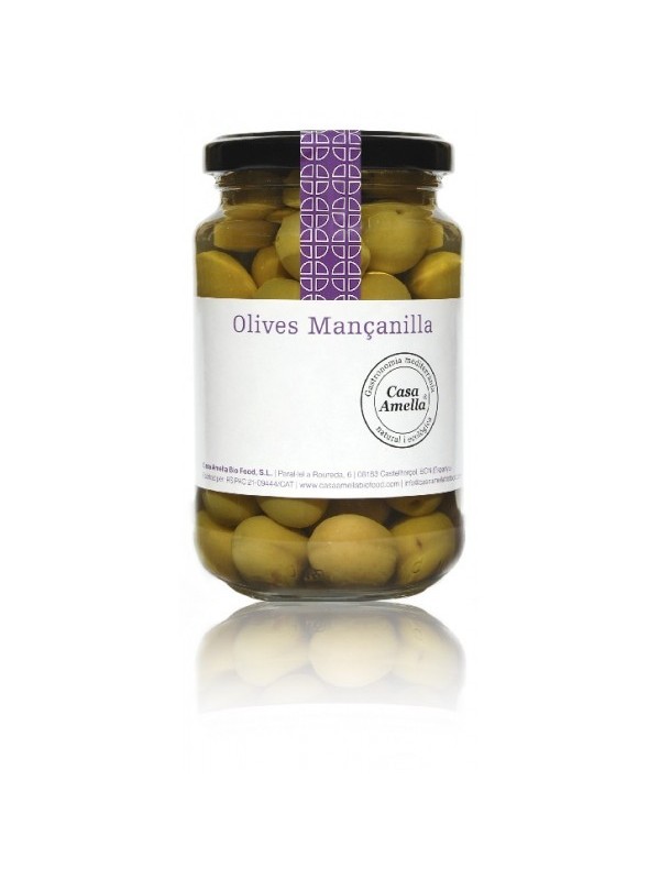 ACEITUNA MANZANILLA 220 grs CASA AMELLA