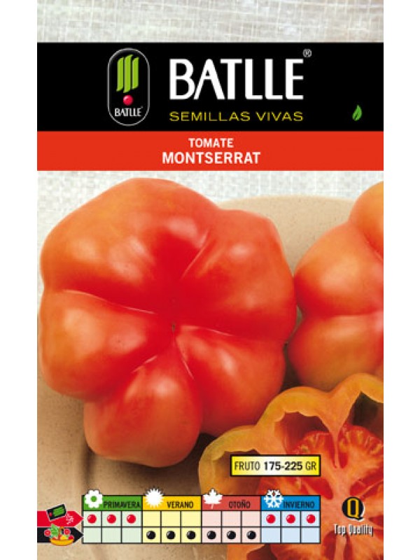 Semillas TOMATE MONTSERRAT sobre