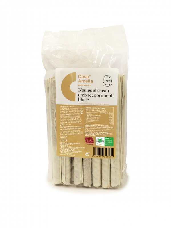 barquillos chocolate blanco casa amella