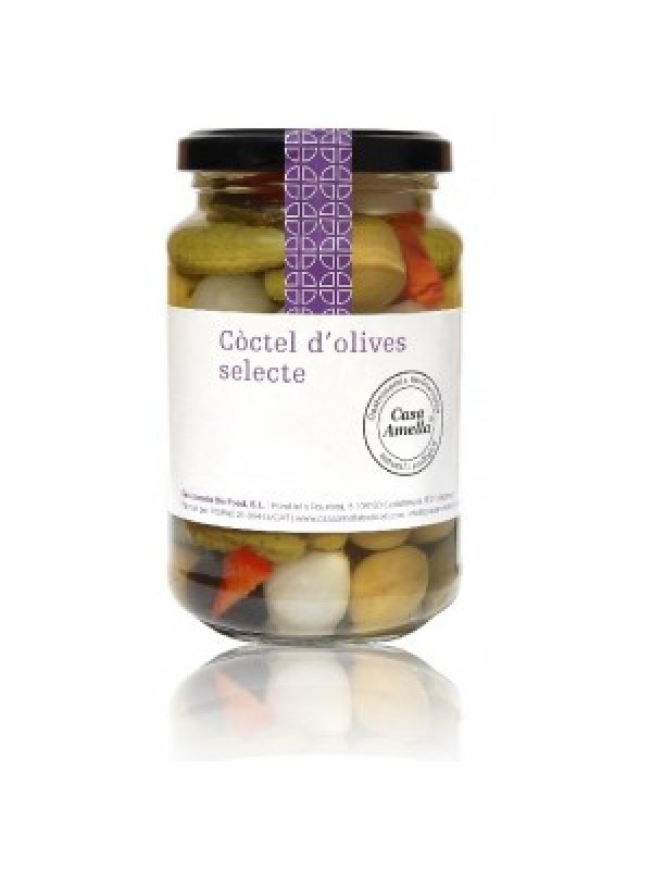 ACEITUNA COCTEL 220 grs CASA AMELLA