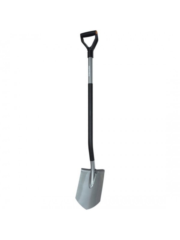 Pala de metal con cabeza puntiaguda ergonómica Mango Gris PVC Fiskars