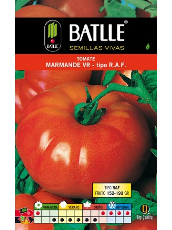 Semillas TOMATE RAFF sobre