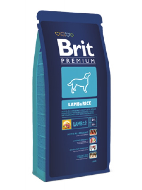 Pienso Brit Premium lamb & Rice 3 kg