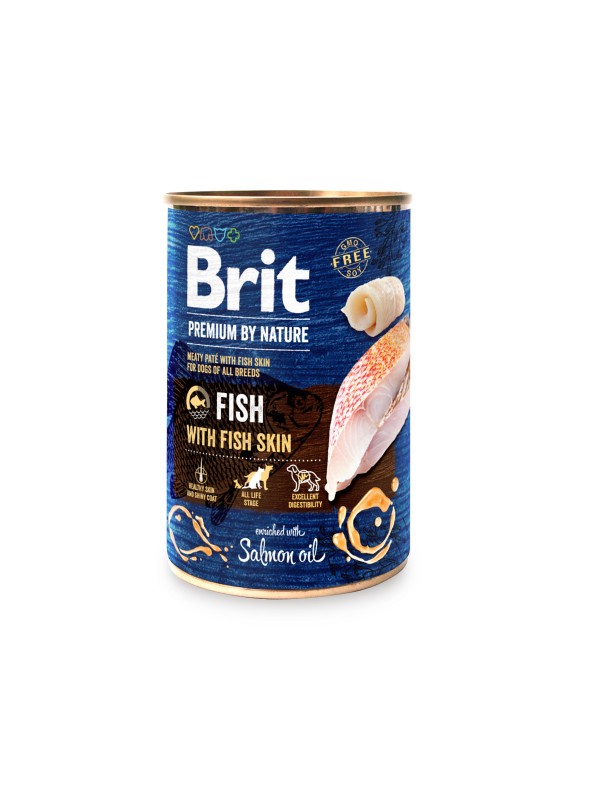 Brit Premium by Nature Fish with Fish Skin 800 grs