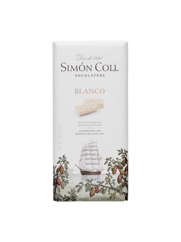 Chocolate Blanco 85g Simon Coll
