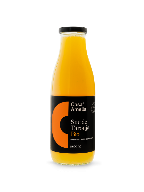 Suc de taronja Bio 750 ml Casa Amella