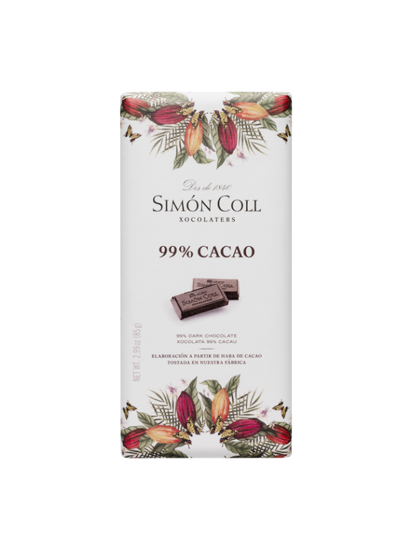 Chocolate 99% cacao 85g Simon Coll