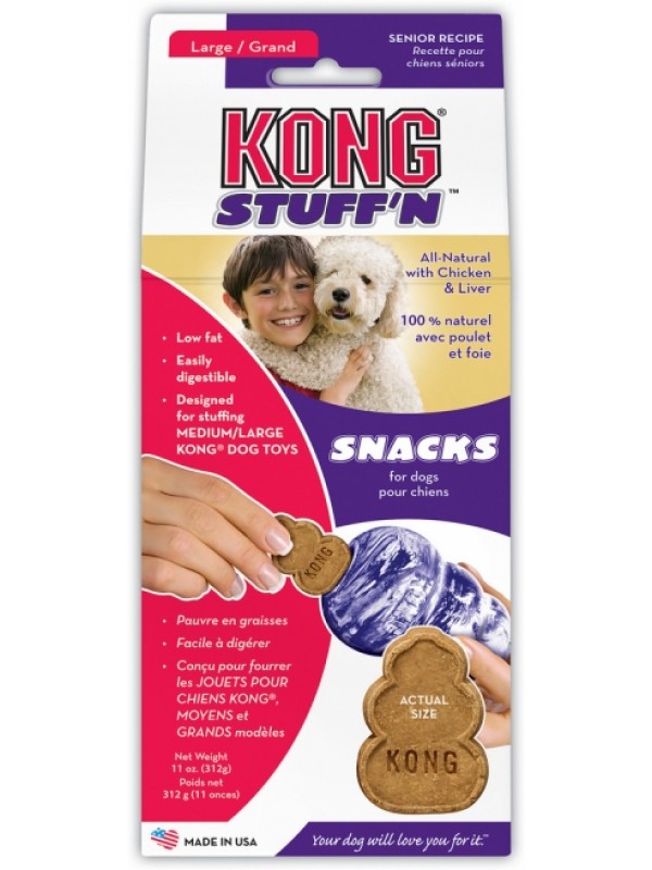 KONG STUFF'N SENIOR SNAPS LARGE