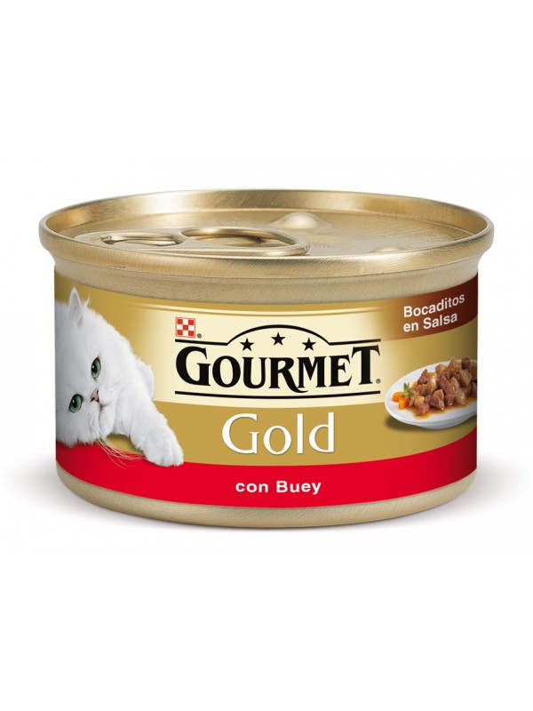 GOLD BOCADITOS SALSA DELICIAS BUEY 85 grs
