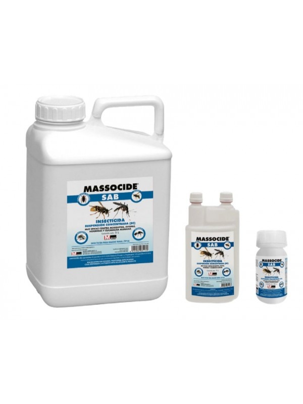 INSECTICIDA MASSOCIDE SAB MASSO 1Litro 