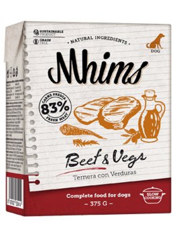 Mhims BEEF & VEGS 375 grs